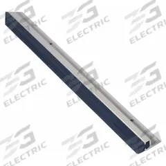 NATIONAL GUARD Door Weatherstripping: Flat Insert, 8 ft Lg, 1 1/2 in Wd, 2 in Ht (MPN 108NA-96). Key specifications — Insert Material: Neoprene; Flange Material: Aluminum; Brand: NATIONAL GUARD.
