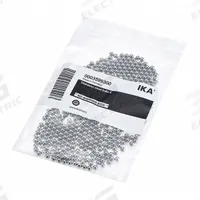IKA Stainless Steel Balls: 1/4 in Overall Dia, Stainless Steel, 0003646000/0025005836/0025005981 (MPN 0003599300). Key specifications — Product Type: Stainless Steel Ball; Compatible with Manufacturer Model Number: 0025005981; Material: Stainless Steel; Brand: IKA.