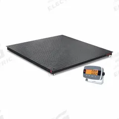 OHAUS Floor Scale: 5,000 lb Wt Capacity - Imperial, 1 lb/0.5 kg Readability, Floor Scale, LCD (MPN i-DF33P5000B1X). Key specifications — Weighing Units: kg; Platform Material: Carbon Steel; Connection Ports: RS-232; Brand: OHAUS; Readability: 1 lb/0.5 kg.