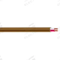 SOUTHWIRE Thermostat Wire: 20 AWG Conductor Size, 2 Conductors, 250 ft Overall Lg, 150 V Volt (MPN 552020407)