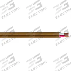 SOUTHWIRE Thermostat Wire: 20 AWG Conductor Size, 2 Conductors, 250 ft Overall Lg, 150 V Volt (MPN 552020407)
