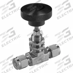 HAM-LET Plumbing Needle Valves: Inline Valve Body, 316 Stainless Steel, Integral Bonnet, Let-Lok (MPN H-300U-SS-L-V-3/4-RS). Key specifications — For Media: Liquid; Standards: ISO 15848-1; Brand: HAM-LET; Valve Series: H300U; Stem Type: V-Stem; Connection Type - Side 1: Let-Lok; Connection Type - Side 2: Let-Lok; Connection Type: Let-Lok x Let-Lok.