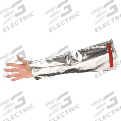 KAREWEAR Aluminized Sleeves,18",15oz,PR (MPN 718AR) - Aluminized Heat-Reflective Sleeves