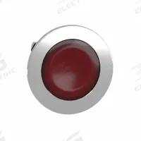 SCHNEIDER Flush Push Button: Red, 30 mm Mounting Size, Metallic, Momentary (MPN ZB4FW343). Key specifications — Brand: SCHNEIDER; Action: Momentary; Series: XB4; Push Button Material Type: Metallic.