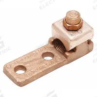 BURNDY Wire Connector: 3/0 AWG – 4/0 AWG Wire Sizes, 1/2 in Stud Size, Unplated Copper Lug Body (MPN QA282N). Key specifications — Brand: BURNDY; For Wire Material: Copper; Maximum Stranded Copper Wire Size: 4/0 AWG; Minimum Stranded Copper Wire Size: 3/0 AWG; Lug Material: Unplated Copper.