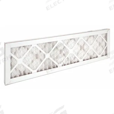 GRAINGER Pleated Air Filter: 8 in x 27 in x 1 in, MERV 8 - MERV 8 Pleated Air Filters