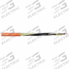 CHAINFLEX Motor Cable: 10 AWG, 4 Conductors, Order by the Foot, PUR Jacket, 1,000 V (MPN CF895-60-04). Key specifications — Conductor Material: Copper; Conductor Configuration: Single; Minimum Bend Radius Factor - Fixed: 8 x OD; Minimum Bend Radius Factor - Flexible: 12 x OD; Includes Ground: Yes; Minimum Bend Radius Factor - E-Chain: 15 x OD; Resistance Properties: UV/Sunlight Resistant; Standards: CSA.