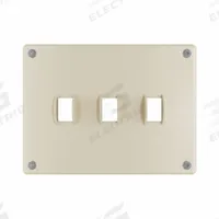 LEGRAND Wall Plate: Toggle, 3 Gang, Ivory, Jumbo Size (MPN WSP03S1IVYPS). Key specifications — Brand: LEGRAND; Material: Steel; Includes: Torx Security Screws.