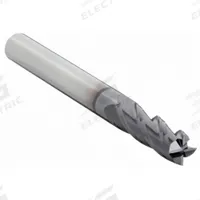 CLEVELAND Square End Mill: Carbide, TiAlN Coated, 4 Flute, 9/64" Mill Dia, 9/16" LOC, 2" OAL (MPN C81827)