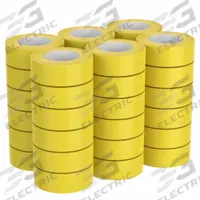 APPROVED VENDOR Color Coding Tape: 1.8 mil Tape Thick, Yellow, 2 in x 110 yd, HP 200, 36 PK (MPN 198734). Key specifications — Tape Series: HP 200; Tape Adhesive: Hot Melt; Brand: APPROVED VENDOR.