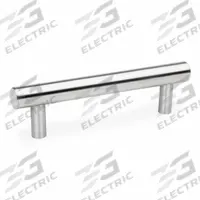 JW WINCO Pull Handle: Threaded Holes, Stainless Steel, Silver, 1.18 in, 11.02 in Grip Lg (MPN 666.5-30-M6-300-E). Key specifications — Screw Size: M6; Brand: JW WINCO; Color: Silver.
