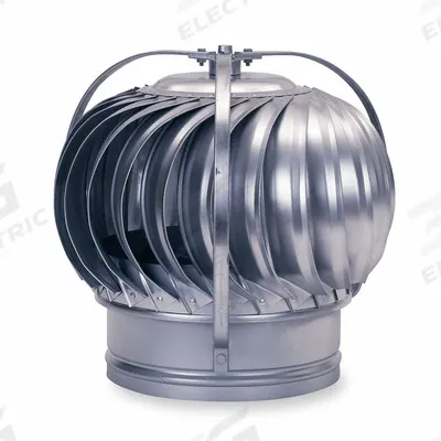 EMPIRE Wind-Driven Turbine Exhaust Ventilator: 25 1/2 in Head Dia, 16 in Throat Dia - Wind-Driven Turbine Fans