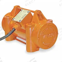 VIBCO Electric Vibrator: 2P Series, 175 lbf, 115V AC, 0.5 A, 3,600 vpm, 1,500 lb Bin Wt Capacity (MPN 2P-100-1). Key specifications — attr661947: 0.5 A; attr661979: 63 dBA; attr661970: 115V AC.