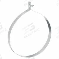 Duct Hanger: 10 in Duct, 260 lb Capacity, Steel, 1 in Wd (MPN GRRDH10GA20). Key specifications — Includes: Wing Nut and Lock Washer; Brand: DUCTMATE; Base Material: Steel; Compatible with Strapping Gauge: 20 ga; For Duct Shape: Round.