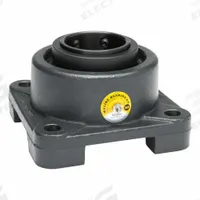 MOLINE BEARING Pillow Block Bearing: 2 7/16 in Bore, Spherical E Roller Bearing, Cast Iron, 4 Holes (MPN 29241207). Key specifications — Maximum Speed: 1,800 RPM; Mounting Bolt Size: 5/8 in; Brand: MOLINE BEARING.