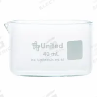 Crystallizing Dish: 50 mm Dia, 30 mm Overall Ht, No Surface Treatment, Spout, Borosilicate Glass (MPN UNCRDSH-WS-40). Key specifications — Includes: Spout; Material: Borosilicate Glass; Brand: UNITED SCIENTIFIC SUPPLIES INC; Surface Type: No Surface Treatment.