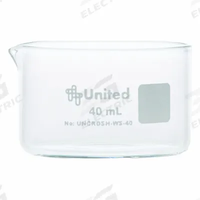 UNITED SCIENTIFIC SUPPLIES Crystallizing Dish: 50 mm Dia, 30 mm Overall Ht, No Surface Treatment, Spout - Crystallizing Dishes
