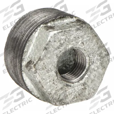 ANVIL Metal Pipe Straight: Straight, 300 psi @ 150° F, 2 in x 1 1/2 in, Malleable Iron - Medium-Pressure Threaded Pipe Fittings