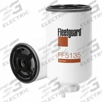 FLEETGUARD Automotive Fuel Filter: 12 7/8 in Overall Lg, 3 in Outside Dia, Diesel Fuel, Diesel (MPN FF5135). Key specifications — attr1137520: BF587-D; attr1137521: FF5135; attr434022: FLEETGUARD; attr1017112: Farm Equipment; attr1017113: Gehl.
