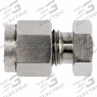 BRENNAN INDUSTRIES Compression Fitting Cap: 1/8 in OD Fitting Size, Compression, Stainless Steel (MPN NS2408-02-SS). Key specifications — Series: NS2408; Brand: BRENNAN INDUSTRIES.