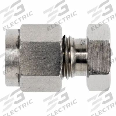 BRENNAN INDUSTRIES Compression Fitting Cap: 1/8 in OD Fitting Size, Compression - Clean & Bagged Single-Ferrule Stainless Steel Fittings