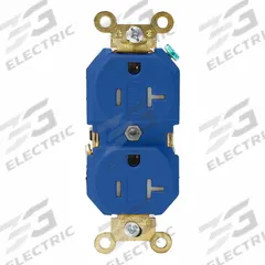 LEVITON Plugs and Receptacles: Duplex, 5-20, Brown, 125V AC, 20 A, 2 Pole / 3 Wire (MPN 5362-SGB)