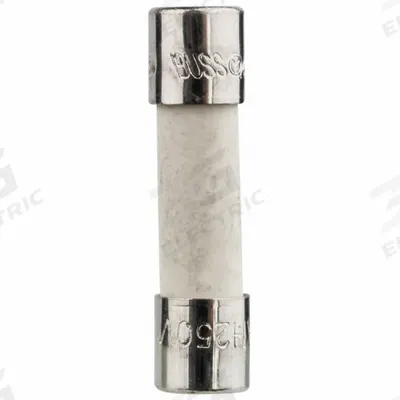 BUSSMANN Fuse: S501 Series, Fast-Acting, 130 mA, 250 V AC, Non-Indicating - Fast-Acting Cylindrical Fuses