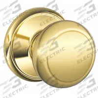 SCHLAGE Door Lockset: Passage Knob Locksets, Brass (MPN F10 AND 605). Key specifications — Lockset Style: Andover.
