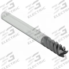 WIDIA HANITA Square End Mill: Carbide, AlTiN Coated, 4 Flute, 5/16" Mill Dia, 1-1/8" LOC, 4" OAL (MPN TM7S2508000)