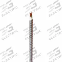 AFC CABLE Armored Cable: 12 AWG, 3 Conductors, Copper, 250 ft, Aluminum, Low-Profile (MPN A005-42-G00). Key specifications — Brand: AFC CABLE.