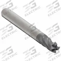 APPROVED VENDOR Square End Mill: Carbide, AlTiN Coated, 4 Flute, 5/32" Mill Dia, 5/16" LOC, 2" OAL (MPN 203-001083)