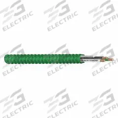 SOUTHWIRE Metal Clad Cable: 12 AWG, 4 Conductors, Copper, 250 ft, Aluminum, Std, THHN/THWN (MPN 55499101). Key specifications — Brand: SOUTHWIRE.