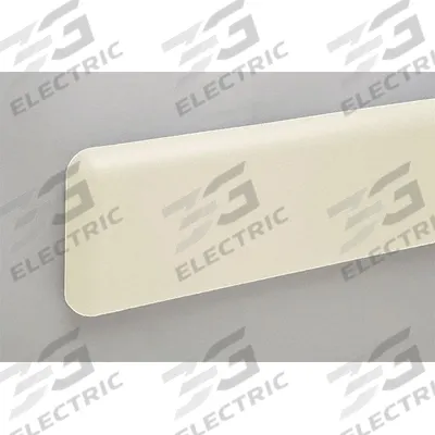 PAWLING Wall Guard: WG-6C, PETG, Champagne, 6 in Overall Ht - PETG Crash Rails & Bumper Guards
