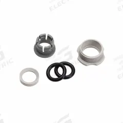 ELKAY Superseal Fitting: (2) O-Rings/Collet/Lock Nut/Spacer (MPN 70823C). Key specifications — Compatible Product Type: Various Elkay and Halsey Taylor Water Filters; Includes: (2) O-Rings; Product Type: Superseal Fitting; Brand: ELKAY; Filter Product Type: other.
