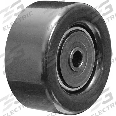 DAYCO Idler Pulley: Idler Pulley, 89169, Serpentine, Flat, Flangeless Flange - Flat Idler Pulleys for Vehicles
