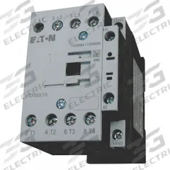 EATON IEC Magnetic Contactor: Non-Reversing, 4 Poles, 4NO Contacts, 25 A, 120V AC Coil (MPN XTCF045C10A). Key specifications — Brand: EATON; Integrated Surge Suppression: Yes.