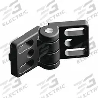 Hinge: 40 mm x 80 mm, 40 Series, For 8 mm Slot Wd, Black, Zinc, 8.3 mm Mounting Hole, Butt (MPN 095300N08). Key specifications — Brand: FATH INC.; Product Type: Standard Hinge; Material: Zinc; Hinge Type: Butt.