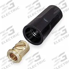 IDEAL Twist-On Wire Connectors: Black, 600 V, 100, PK (MPN 30-222). Key specifications — Brand: IDEAL; Manufacturer Part Number: 30-222; Single Wire Size - Maximum: 10 AWG; Single Wire Size - Minimum: 10 AWG; Wire Insert Opening: 1/4 in.