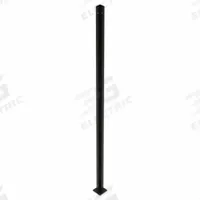 HUSKY RACK & WIRE Corner Post: 8 ft H, Black, Powder-Coated (MPN V5608). Key specifications — attr1283297: Powder-Coated; attr1283316: Steel; attr1283313: Yes; attr1283333: HUSKY RACK & WIRE.