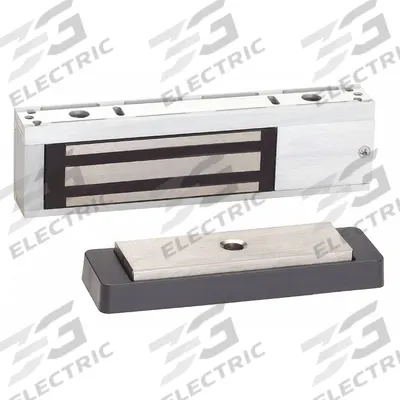 SCHLAGE ELECTRONICS Electromagnetic Lock: 12 1/2 in Lg, 3 1/16 in Wd - Single-Door Magnetic Locks