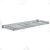 METRO Wire Cantilever Shelf: 60 in x 12 in, 1 Shelves, Split Sleeve, 150 lb Load Capacity, Dry (MPN 1260CSNC). Key specifications — NSF Approved: Yes; Recommended Environment: Dry; Material: Steel; Brand: METRO; Color: Silver; Finish: Chrome; NSF Approval: NSF Approved.
