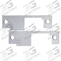 HES Electric Strike Faceplate: 1 1/4 in Wd, 4 7/8 in Ht (MPN 851M 630). Key specifications — Brand: HES; Compatible with Series: 8500; Product Type: Electric Strike Faceplate.