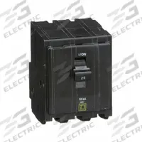 SQUARE D Miniature Circuit Breaker: 25 A, 120/240V AC, Three Phase, 10kA at 120/240V AC, 3 Poles (MPN QO325). Key specifications — Phase: Three; Amps: 25 A; AC Voltage Rating: 120/240V AC; Max. AIR Rating: 10kA at 120/240V AC; For Use With: QO Load Centers and NQ Panelboards; Brand: SQUARE D.