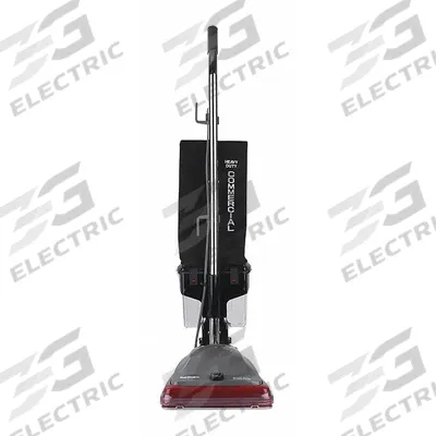 SANITAIRE Upright Vacuum Cleaner: 12 in Cleaning Path Wd, 120 cfm Air Flow, 14 lb Wt - Corded Upright Vacuums