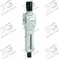NUMATICS Filter Regulator: 651 Series, 1/4 in NPTF, 5 micron, 145 psig Max Op Pressure, Aluminum (MPN 8651APBP2FA00HN). Key specifications — attr109419: NUMATICS; attr109429: Aluminum; attr109435: Semi-Automatic/Manual Drain; attr109463: Yes; attr109467: NBR/FKM; attr109468: 651.