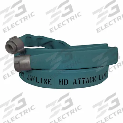 JAFLINE HD Fire Hose: Double Jacket, 4 in Hose Inside Dia, 50 ft Hose Lg - Supply Fire Hoses