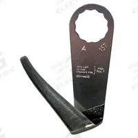 FEIN Oscillating Scraper Blade: 3 3/4 in Blade Wd, 4 3/4 in Blade Lg, Hooked, Steel, 2 Pieces, 2 PK (MPN 63903111019). Key specifications — attr1097478: Steel; attr1097483: Hooked; attr1097499: FEIN.