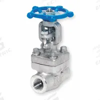 SHARPE Gate Valve: 1 1/4 in, 316L Stainless Steel, Rising, FNPT x FNPT, 1,120 psi CWP, Wheel (MPN 4371004140). Key specifications — Bonnet Material: 316L Stainless Steel; Wedge Material: 316 Stainless Steel; Brand: SHARPE.
