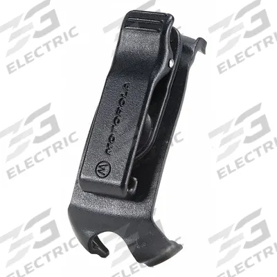 MOTOROLA Holster with Swivel Belt Clip: Fits Motorola, For CLP Series, Black, Plastic - Motorola-Compatible Carrying Accessories