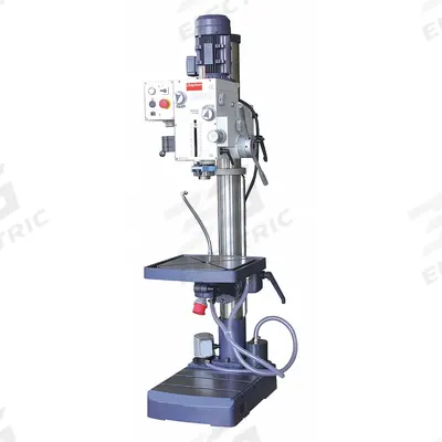 Dayton Floor Drill Press: Geared Head Drive, Fixed Speed, 115 RPM – 3,150 RPM - Floor Stand Drill Presses with Power Downfeed